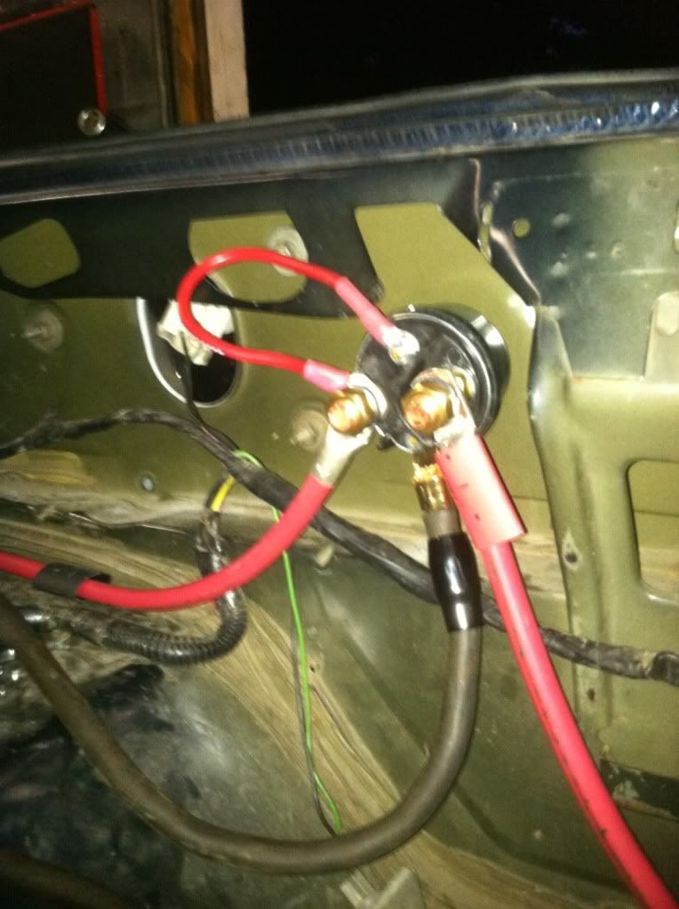 Solve the battery disconnect switch wiring dilema once and ... alternator wire diagram ford race car 